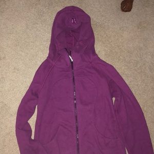 Purple Lululemon sweatshirt